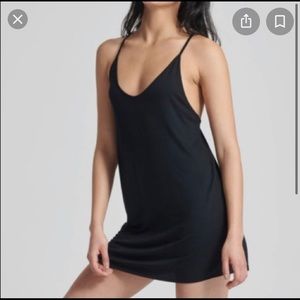 NAADAM pajama slip dress